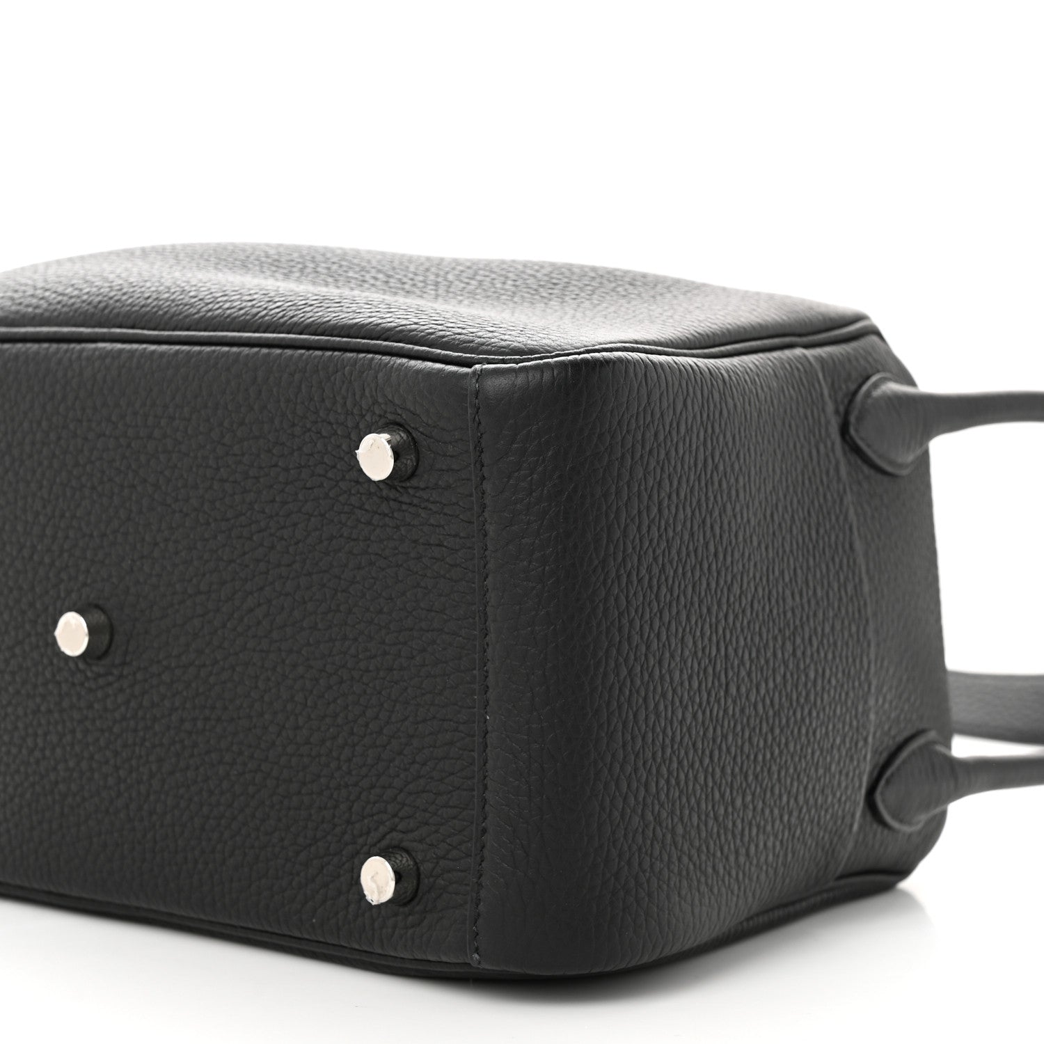 Hermes Taurillon Clemence Lindy 26 Black 10 of 11