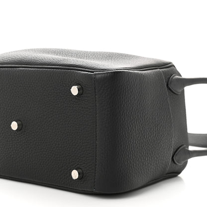 Hermes Taurillon Clemence Lindy 26 Black 10 of 11