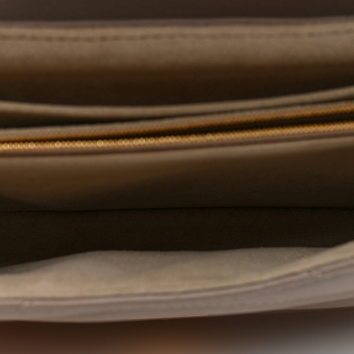 Calfskin LV New Wave Chain Bag Taupe