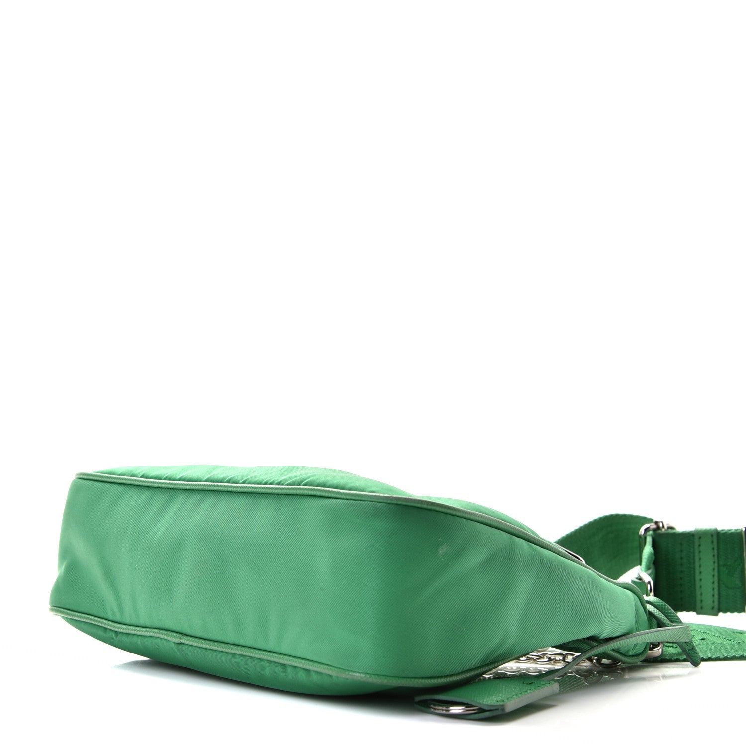 Prada Nylon Re-Edition 2005 Shoulder Bag Menta 7 of 9