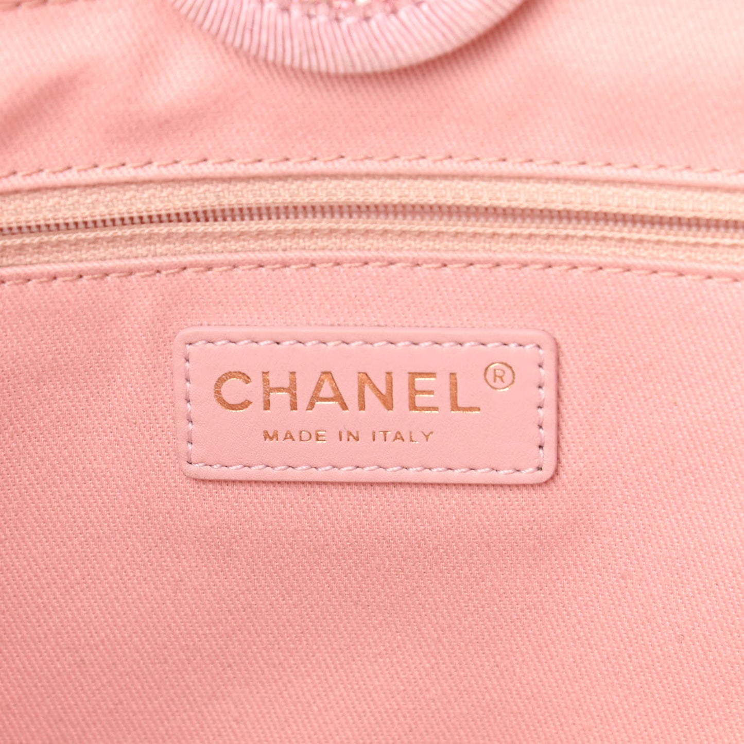Lurex Boucle Small Deauville Tote Pink