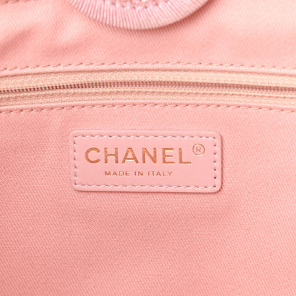 Chanel Lurex Boucle Small Deauville Tote Pink 6 of 12