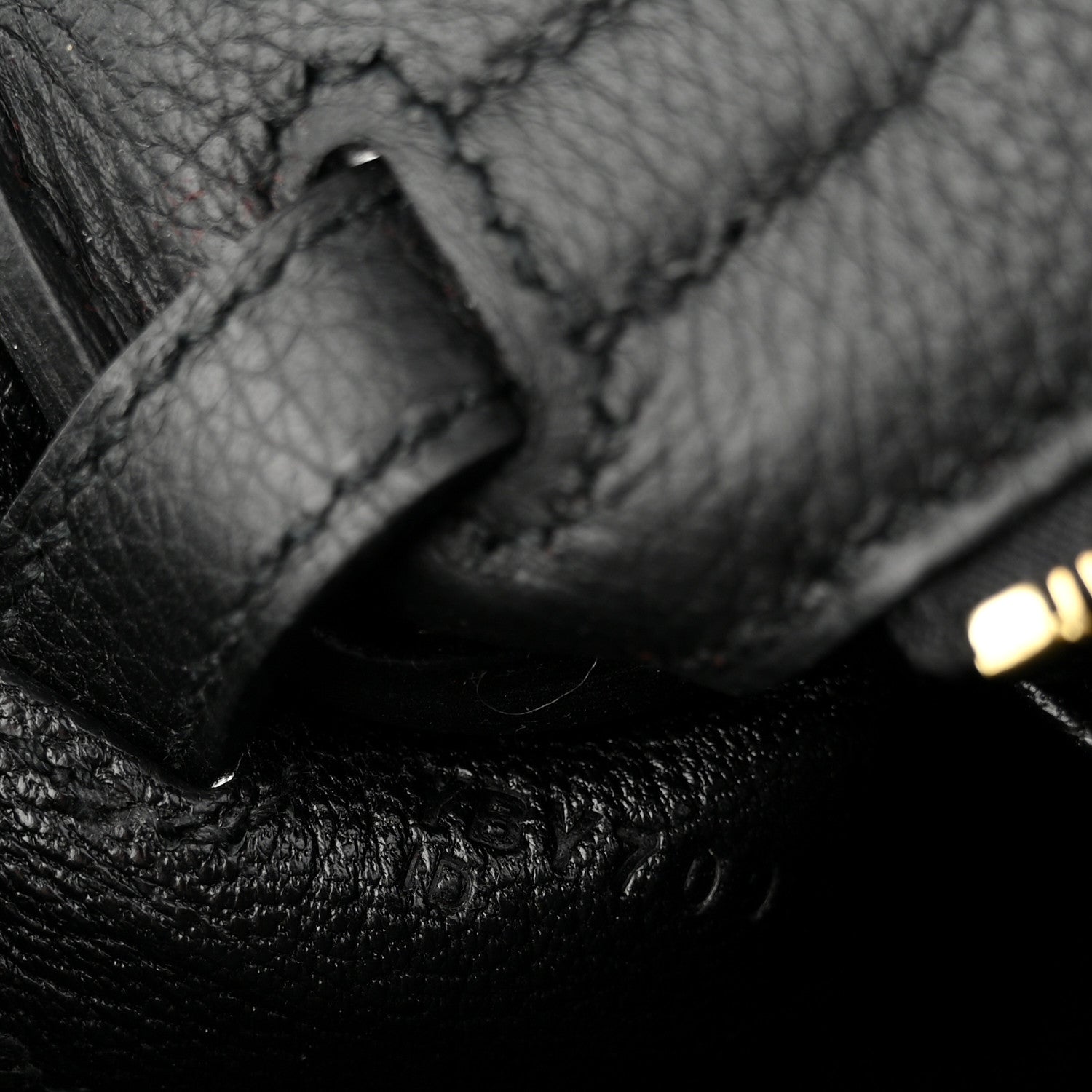 Hermes Togo Kelly Retourne 25 Black 7 of 11