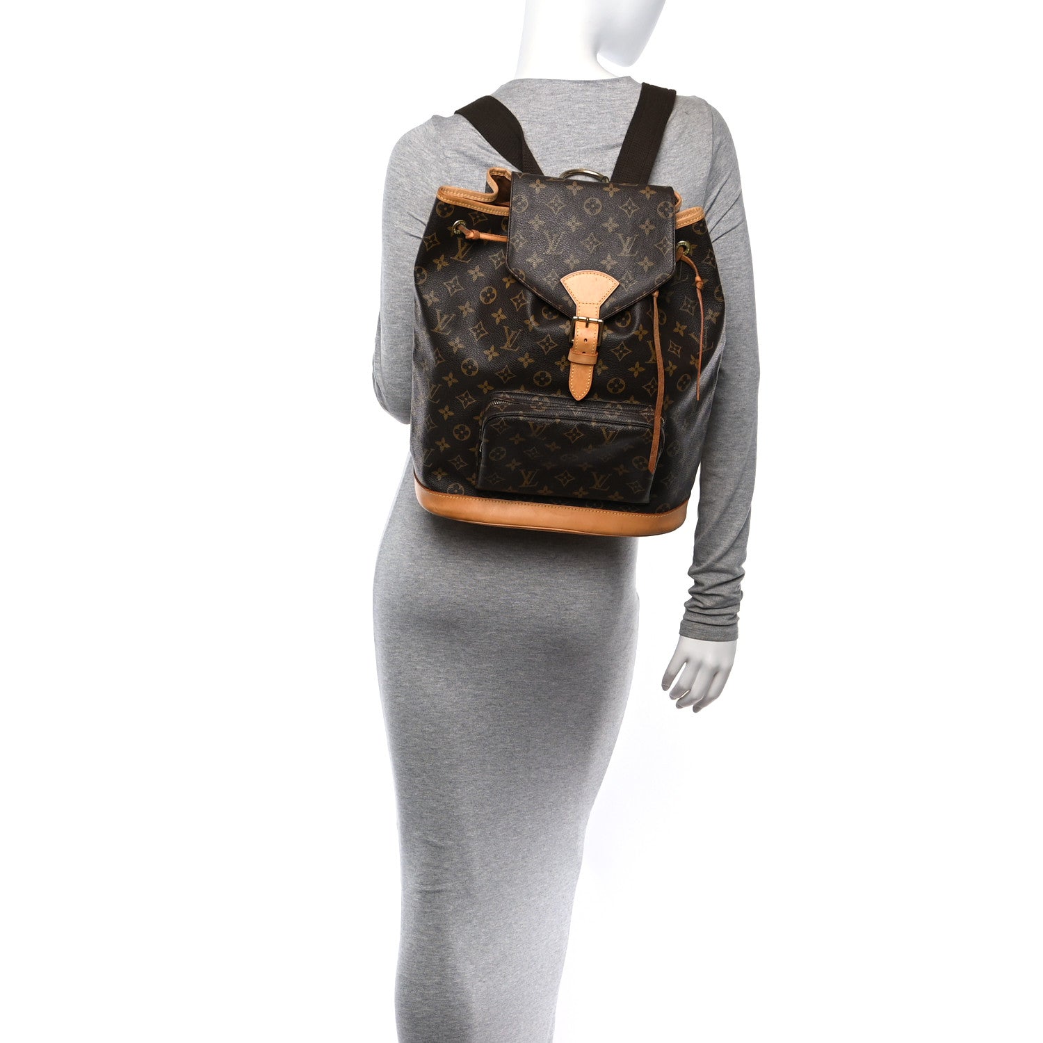 Louis Vuitton Monogram Montsouris GM Backpack 2 of 10