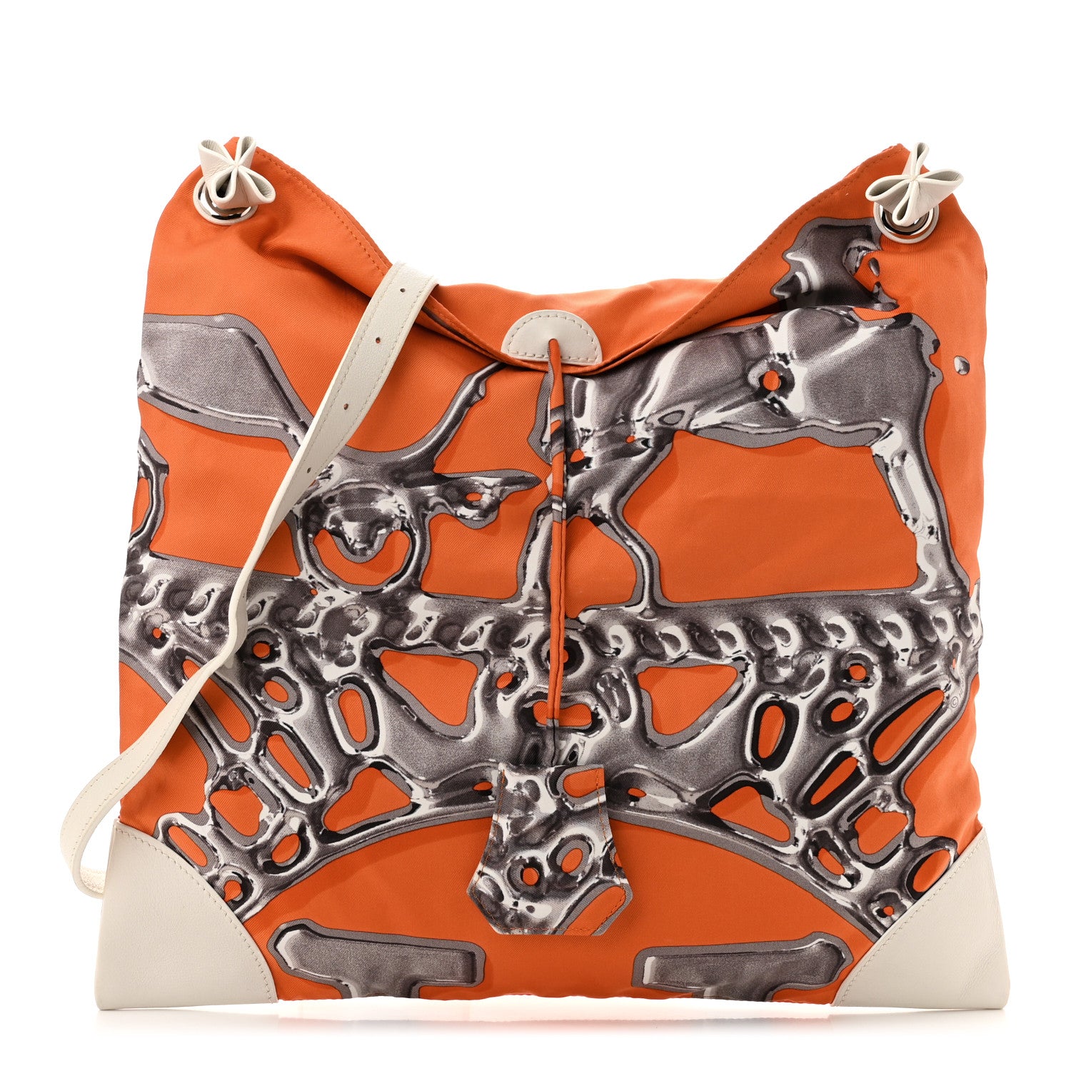 Hermes Silk Swift Vif Argent SilkyCity 33 Orange 1 of 10