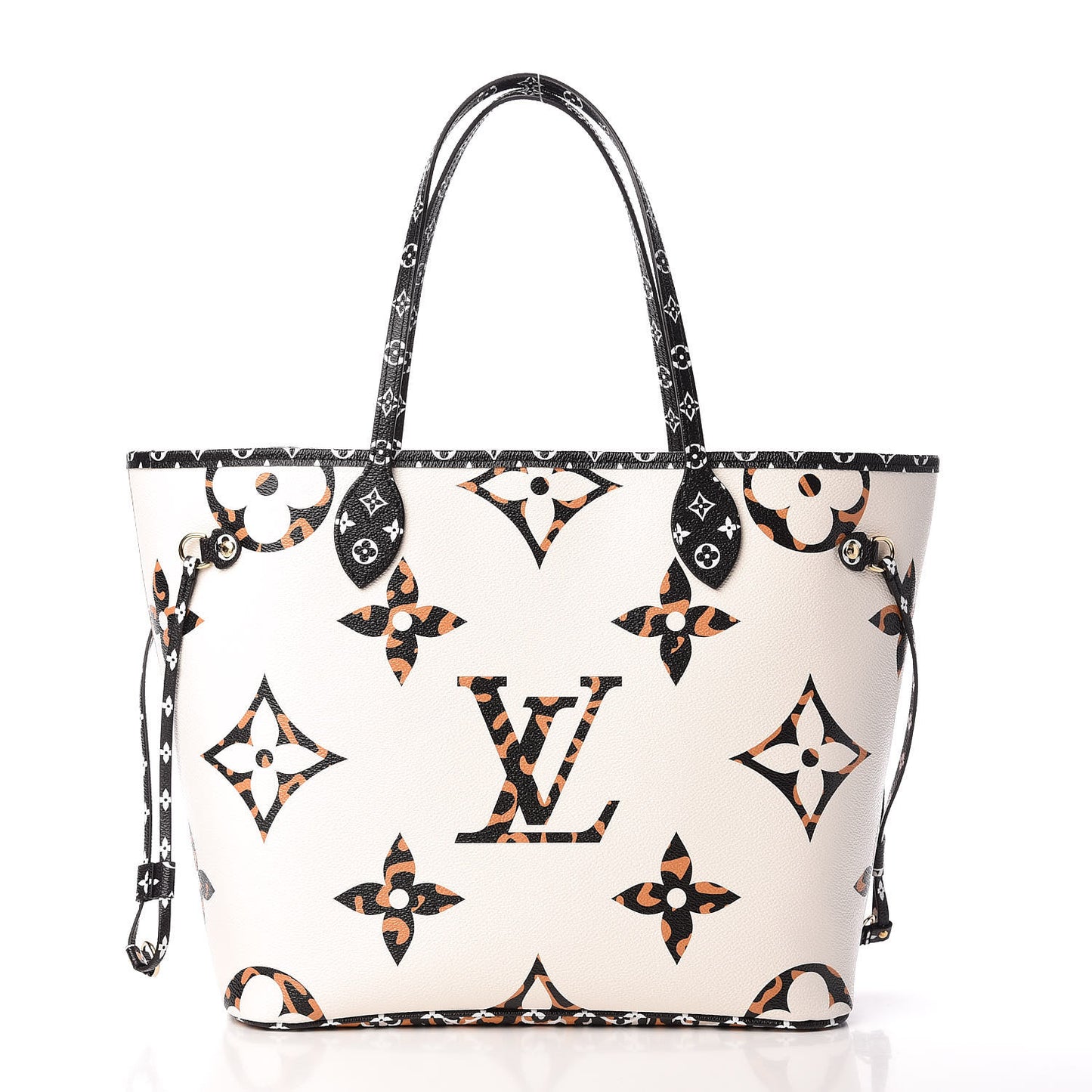 Monogram Giant Jungle Neverfull MM Ivory