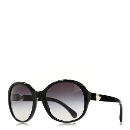 Chanel CC Pearl Sunglasses 5211-H Black 1 of 6