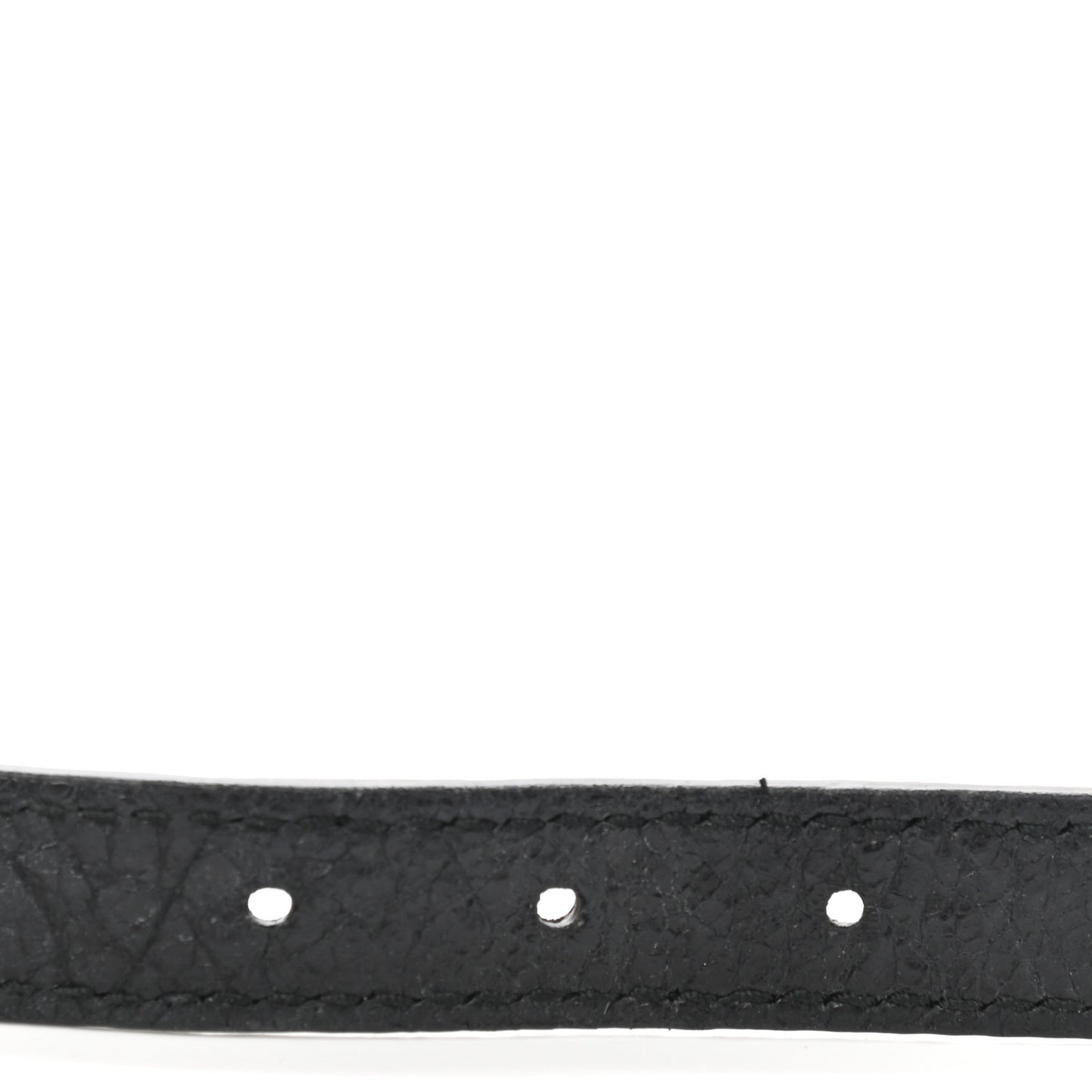 Agneau Giant 12 Gold Hardware Triple Tour Bracelet S Black