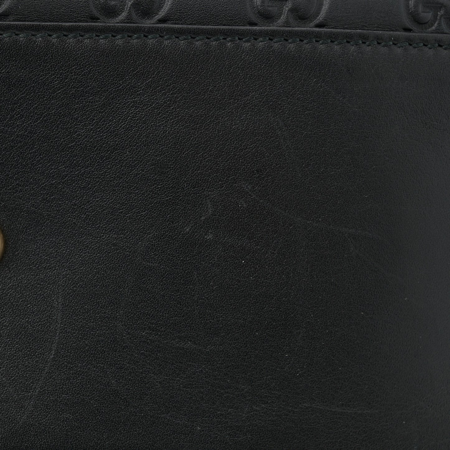 Guccissima Signature Medium Shoulder Tote Bag Black