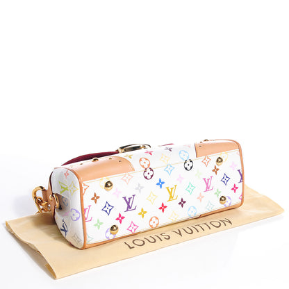 Louis Vuitton Monogram Multicolor Beverly MM White 4 of 7