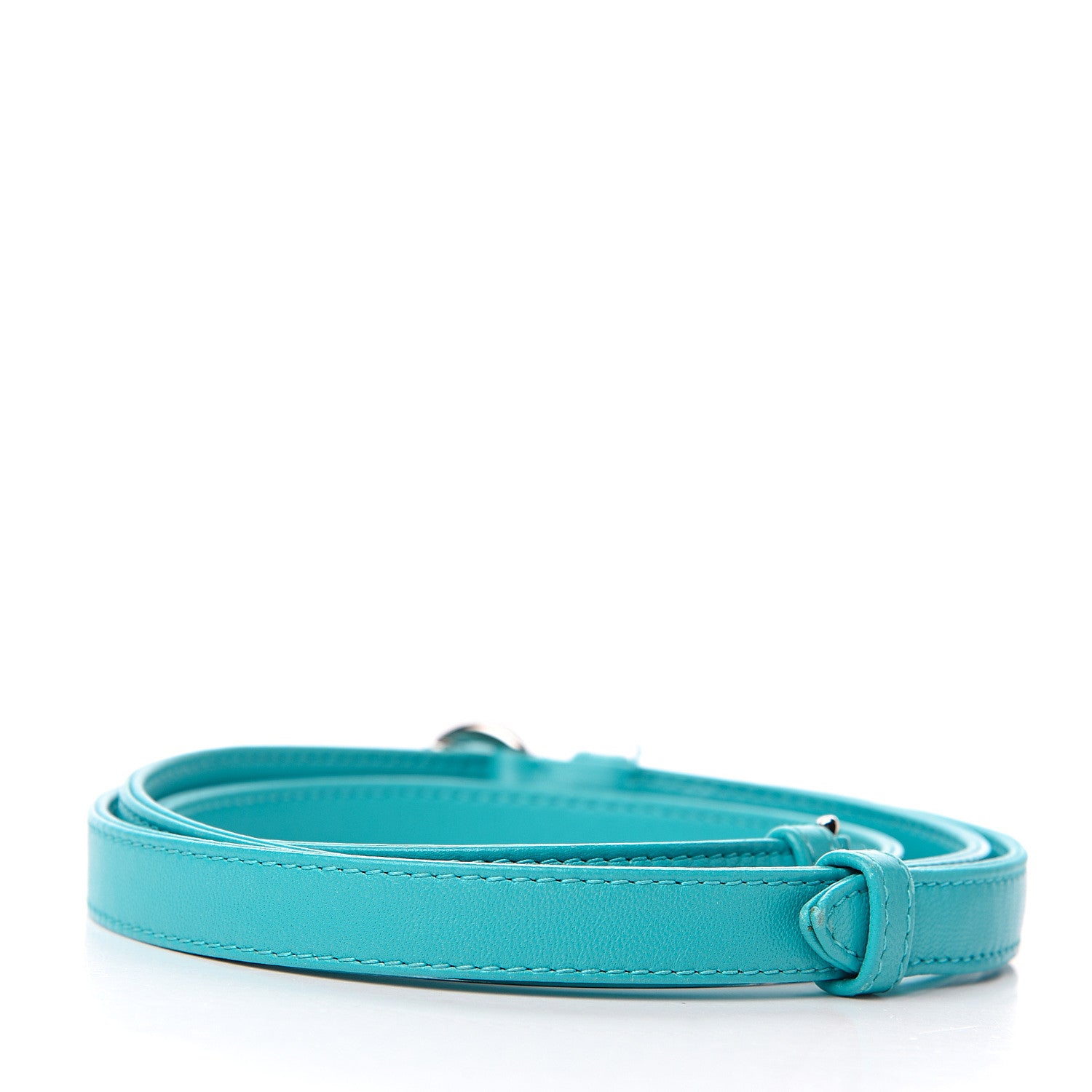 Christian Dior Calfskin Adjustable Strap Turquoise 2 of 4