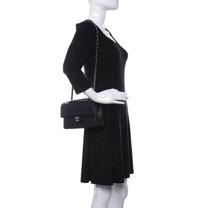 Chanel Caviar Quilted Small Double Flap Black 2 of 12