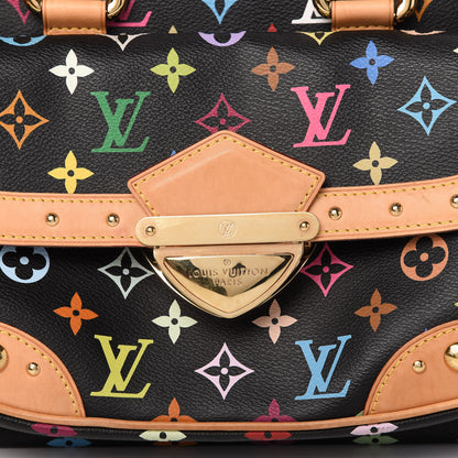 Louis Vuitton Monogram Multicolor Rita Black 9 of 9
