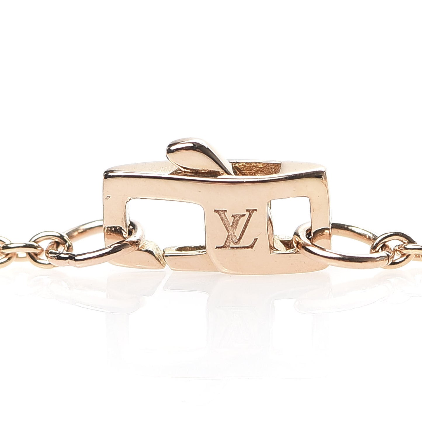 18K Pink Gold Empreinte Pendant Necklace