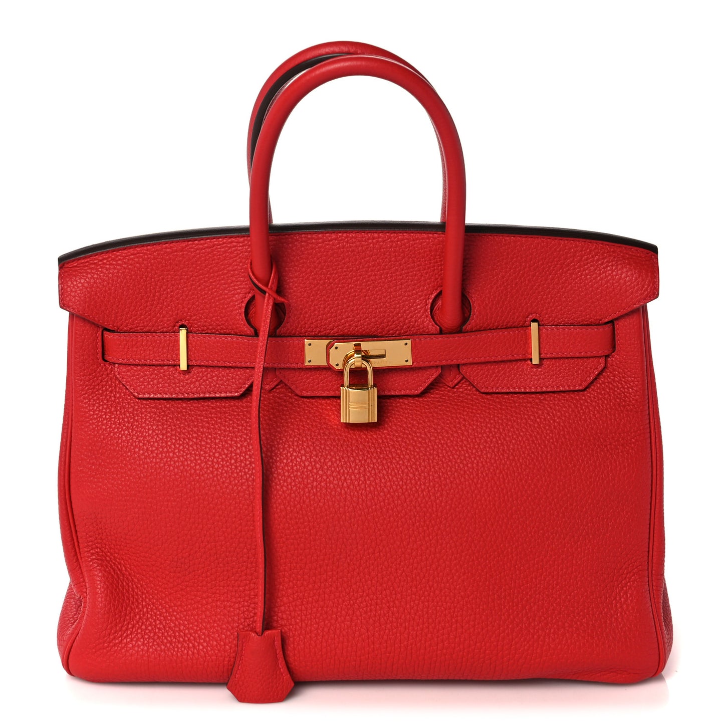 Togo Birkin 35 Rouge Casaque