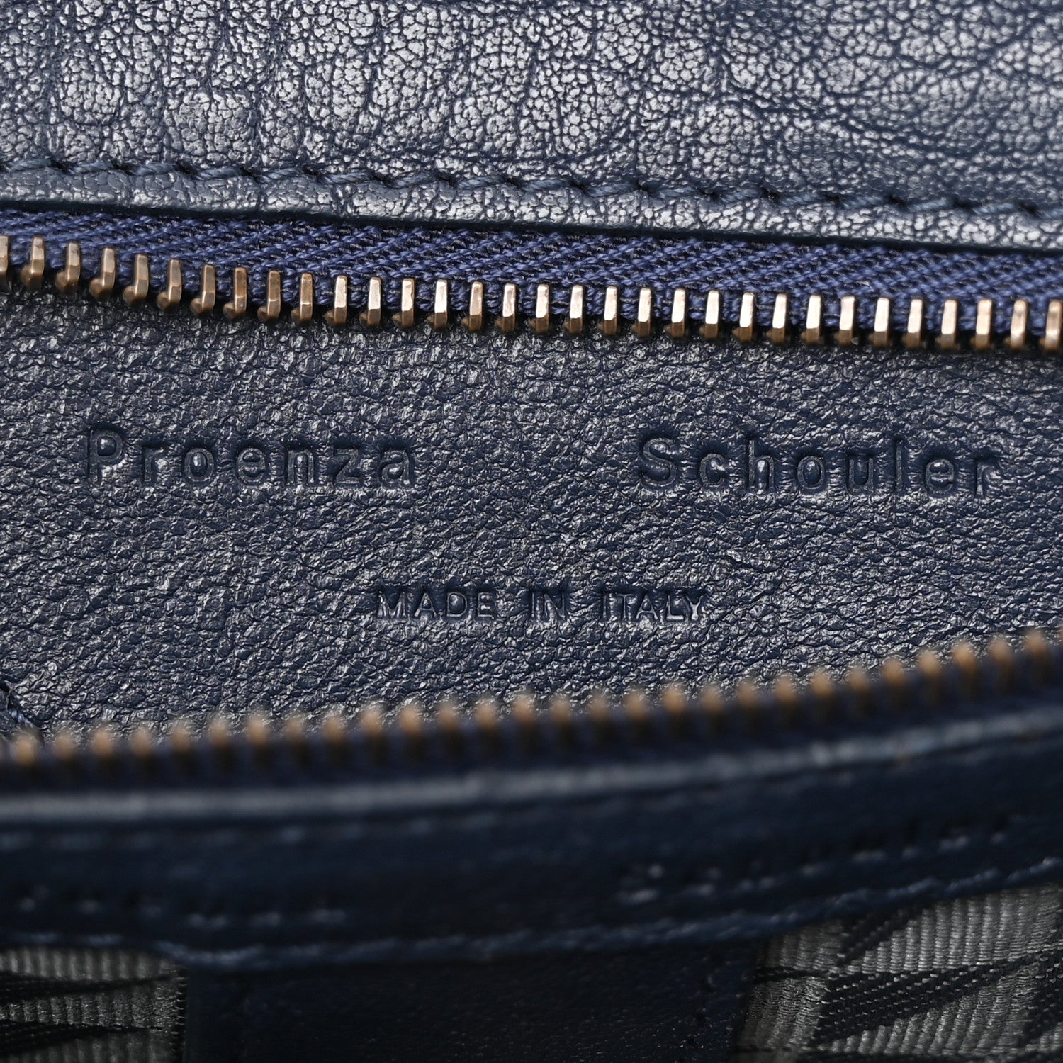 Proenza Schouler Lambskin Medium PS1 Satchel Midnight 7 of 17