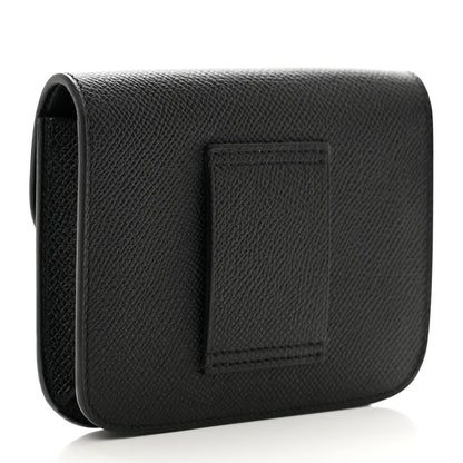 Hermes Epsom Constance Slim Wallet Black 4 of 8