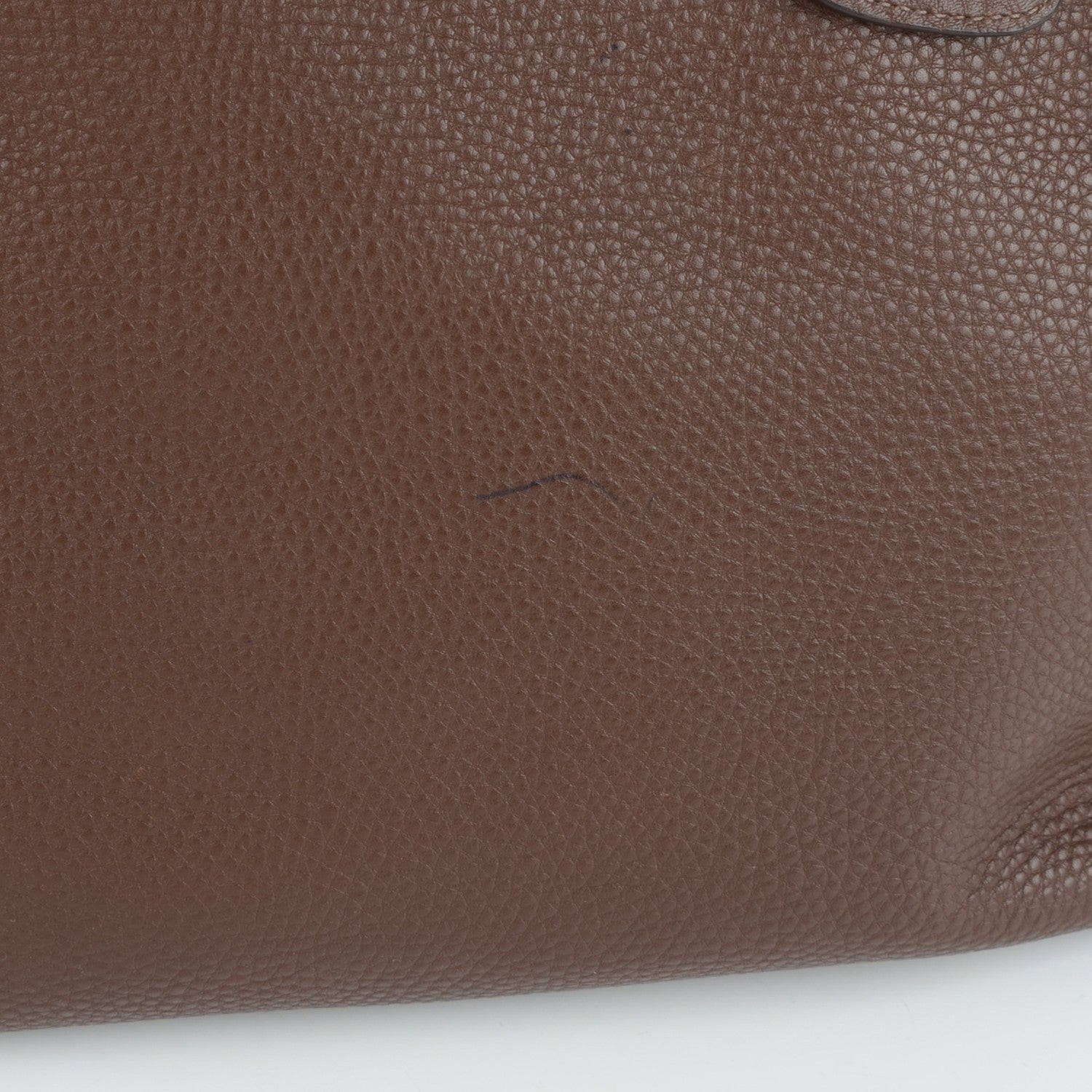 Prada Vitello Daino Side Zip Tote Bruciato 7 of 9