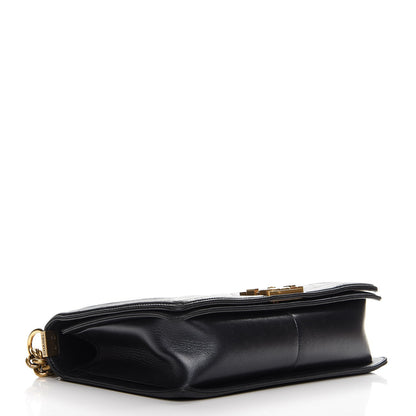 Chanel Lambskin New Medium Boy Flap Pearly Black 4 of 13