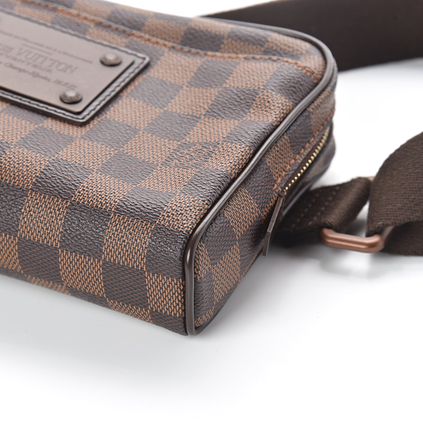 Damier Ebene Brooklyn Bum Bag
