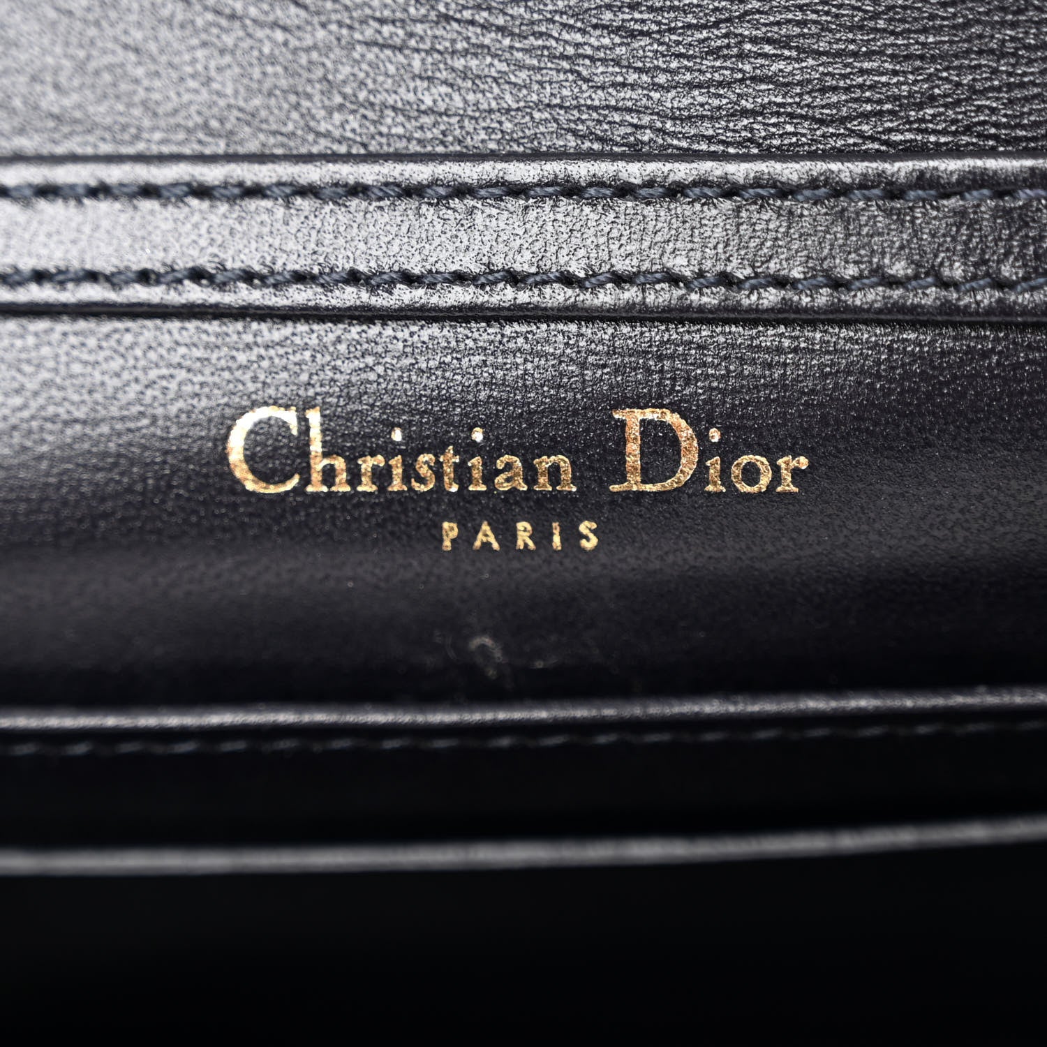 Christian Dior Ceramic Effect Deerskin Baby Diorama Flap Bag Green 6 of 9