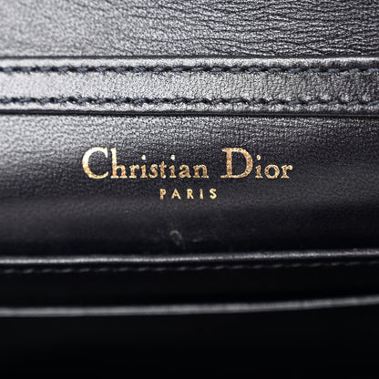 Christian Dior Ceramic Effect Deerskin Baby Diorama Flap Bag Green 6 of 9