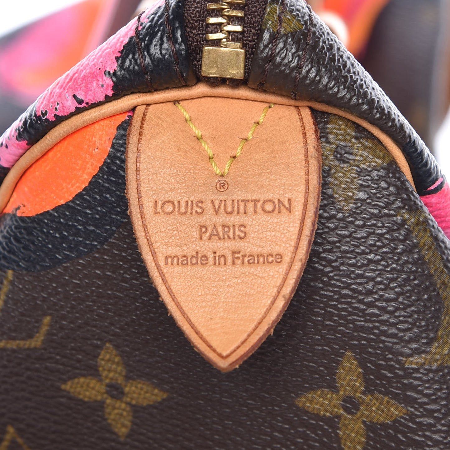 Monogram Roses Speedy 30