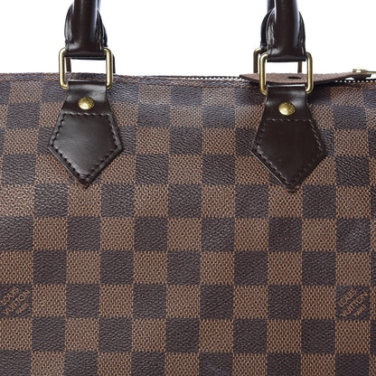 Louis Vuitton Damier Ebene Speedy 25 19 of 19