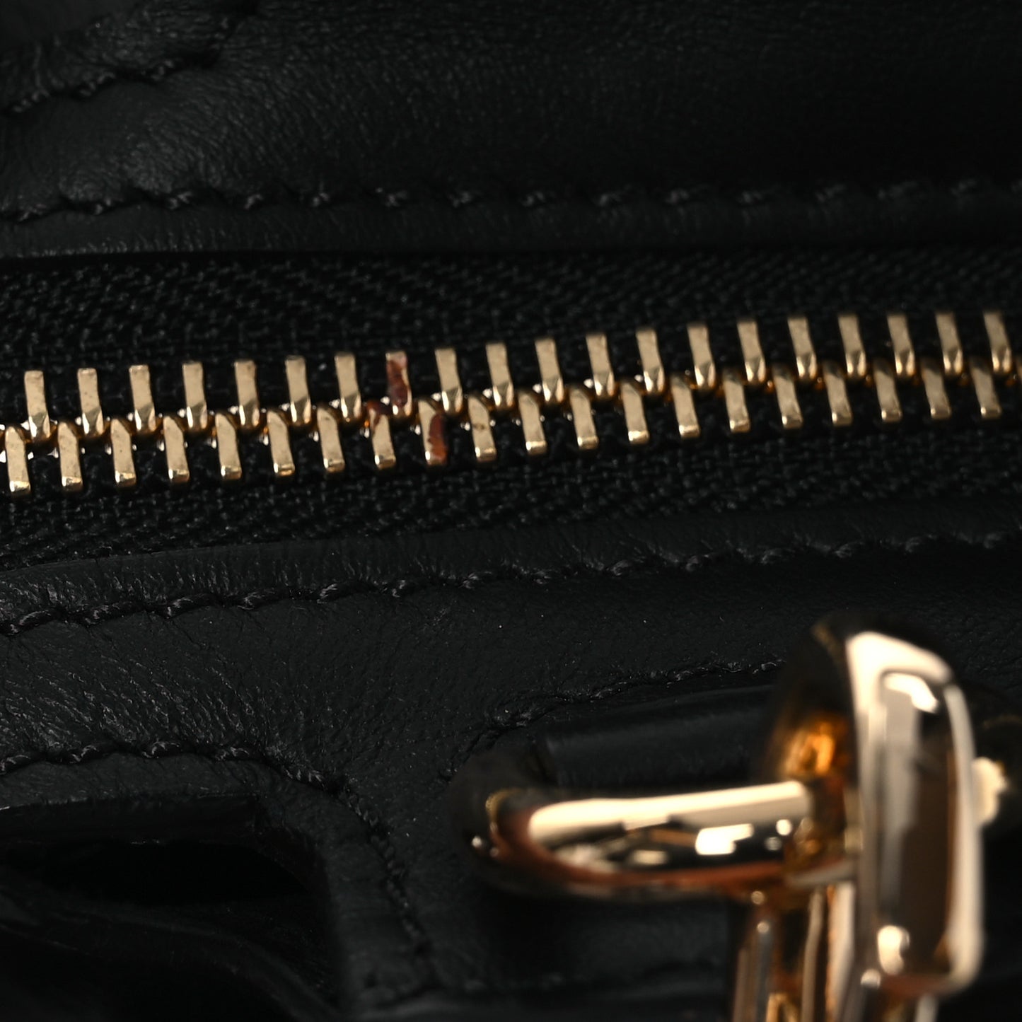 Calfskin Small Clifton Bag Black