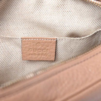 Gucci Pebbled Calfskin Small Soho Disco Bag Camelia 6 of 9