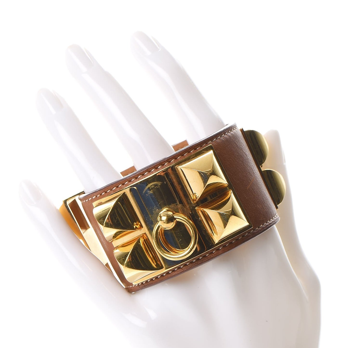 Barenia Collier de Chien CDC Bracelet S Fauve