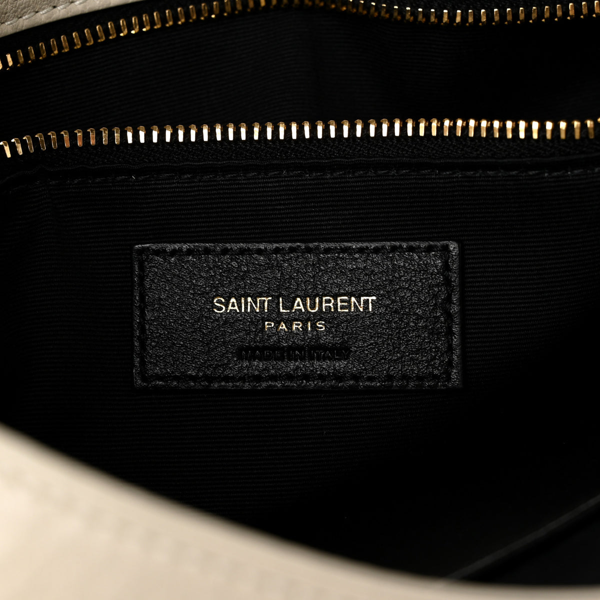 Grained Lambskin Monogram Medium Niki Chain Satchel Crema Soft