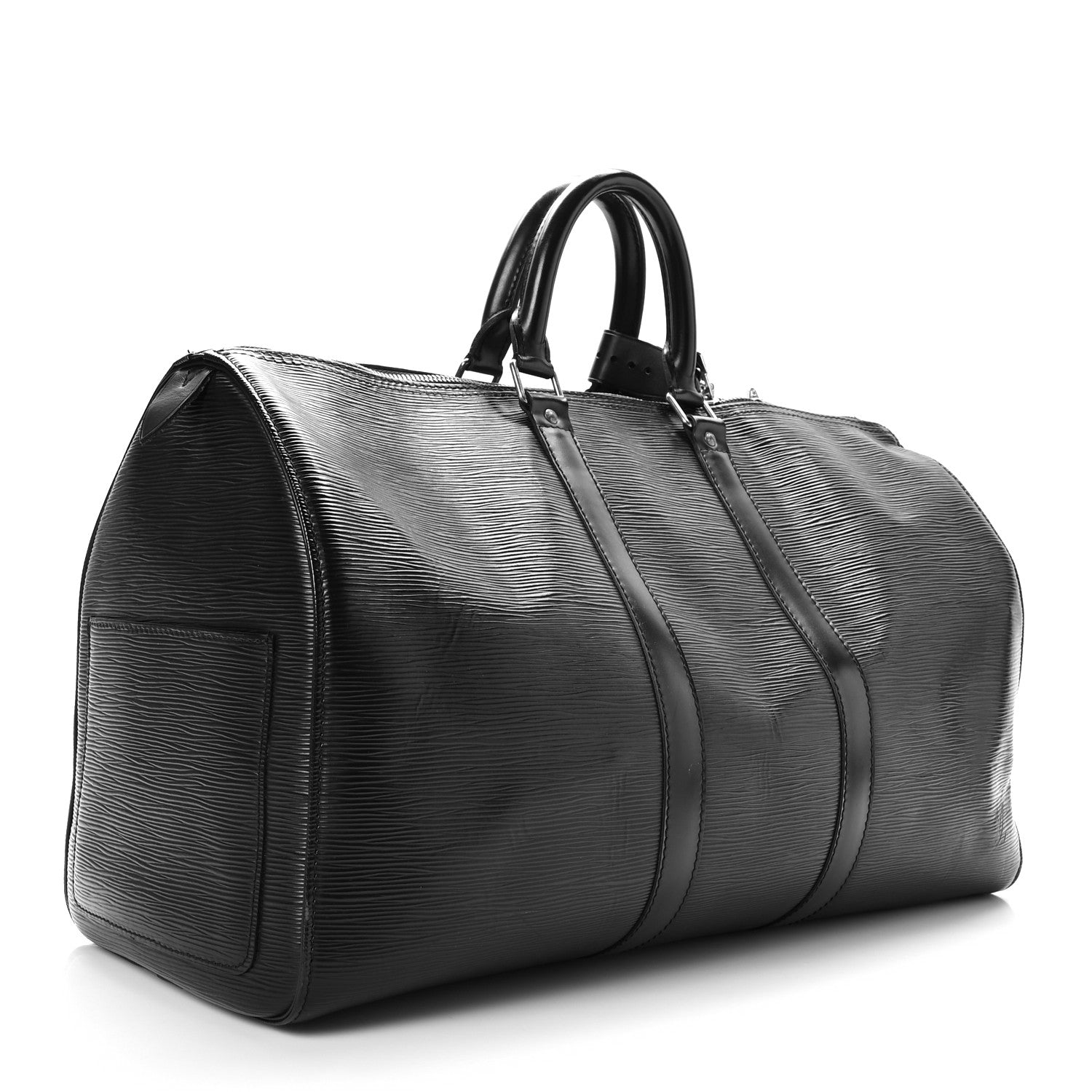 Louis Vuitton Epi Keepall 45 Black 4 of 19