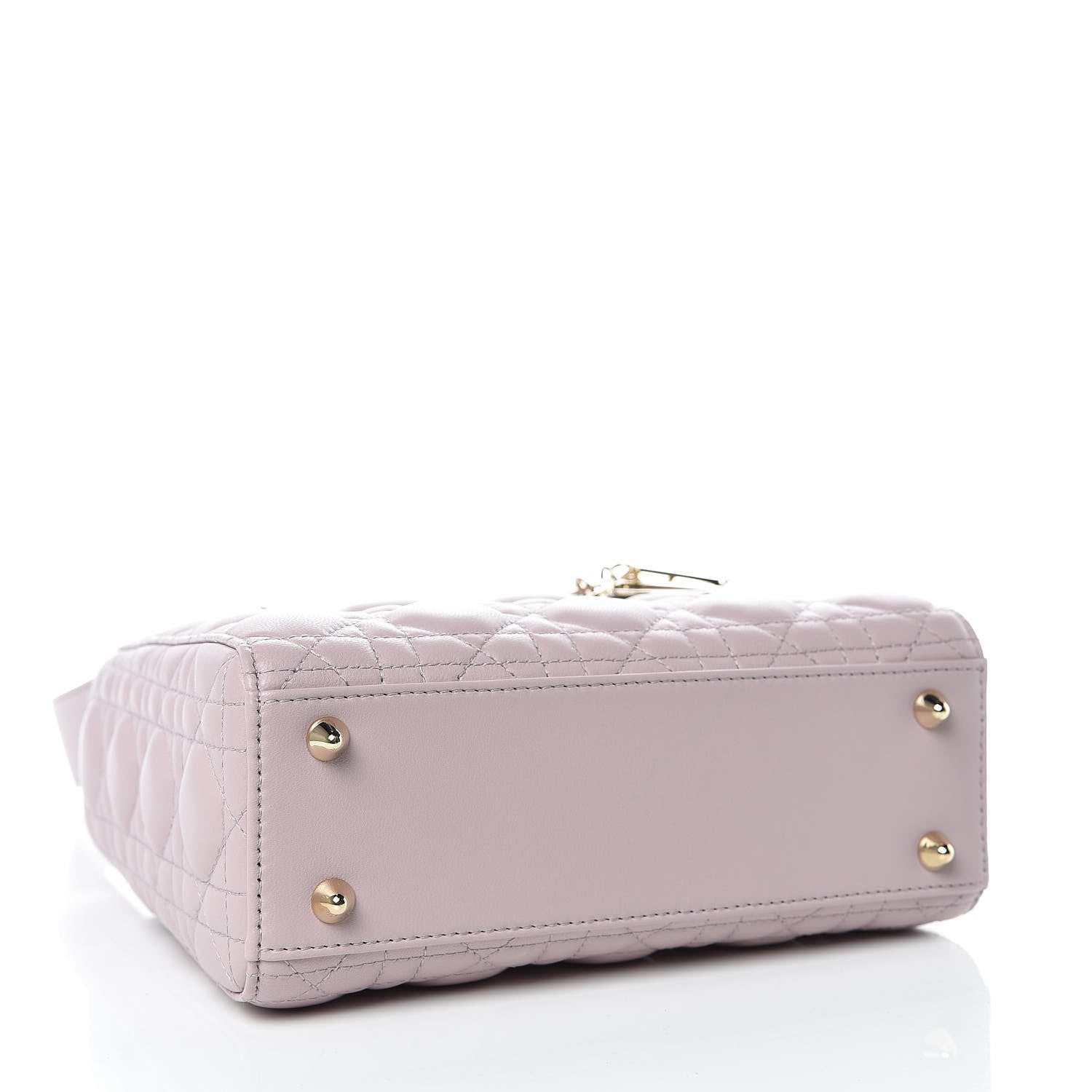 Christian Dior Lambskin Cannage Small Lady Dior Pink 4 of 10