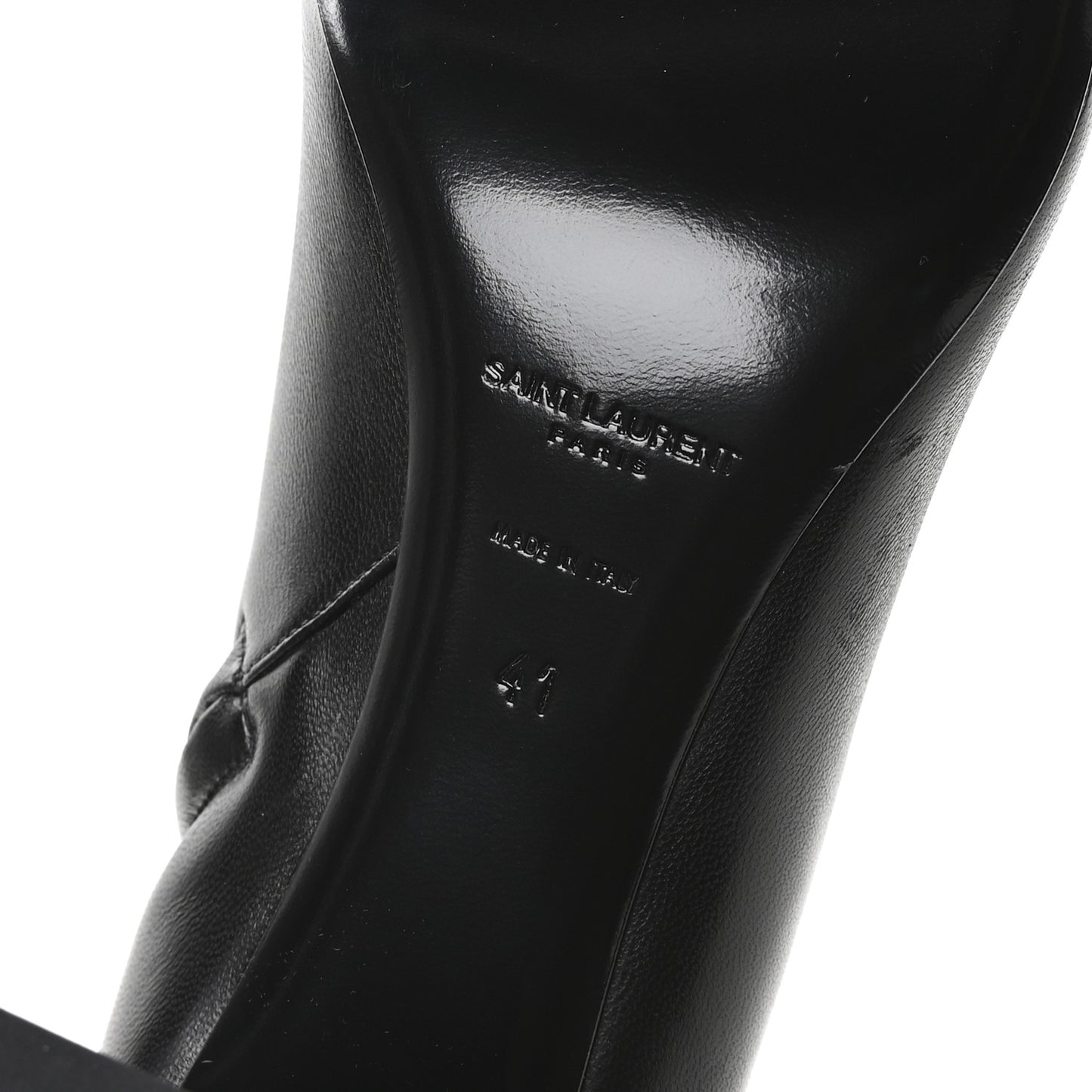 Nappa Vendome Loulou Ankle Zip Boot 41 Black