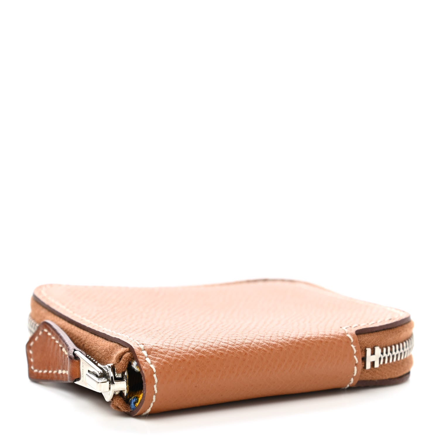 Hermes Epsom Silk'in Coin Purse Gold 4 of 7