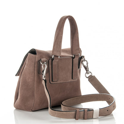 Givenchy Suede Mini Pandora Pure Flap Bag Taupe 3 of 7