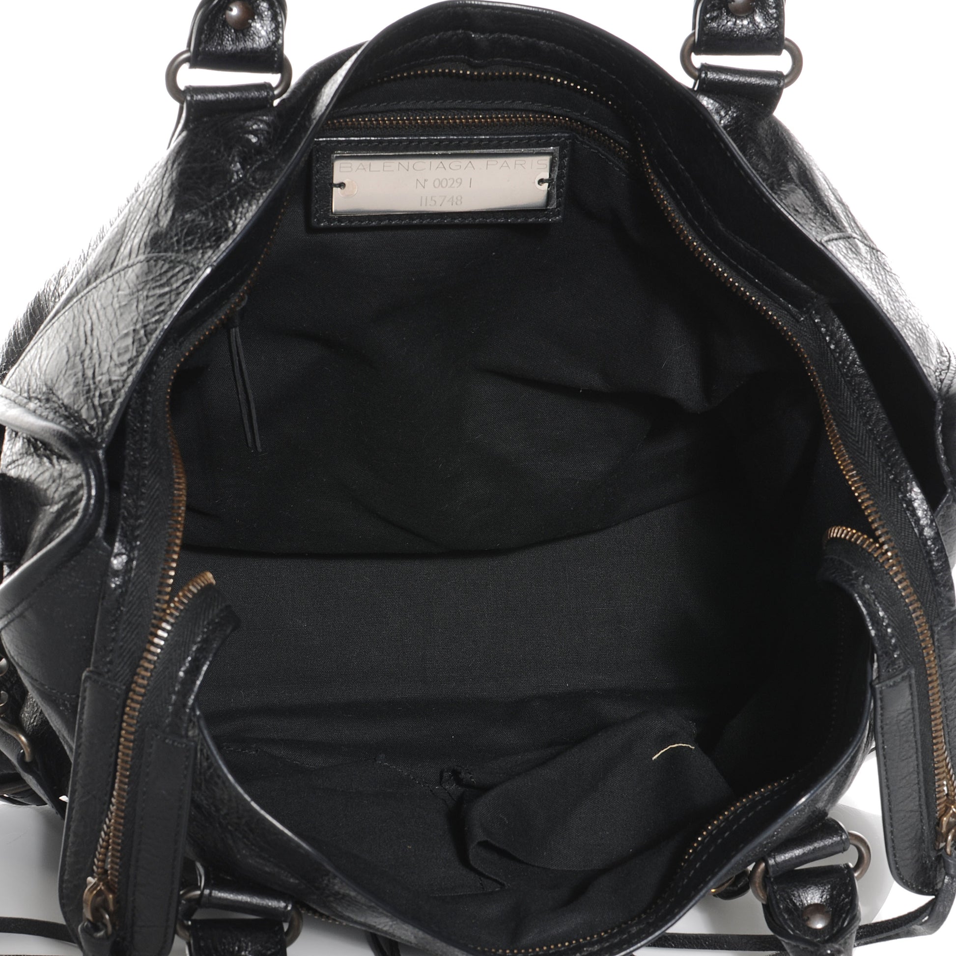 Balenciaga Agneau City Black 5 of 7
