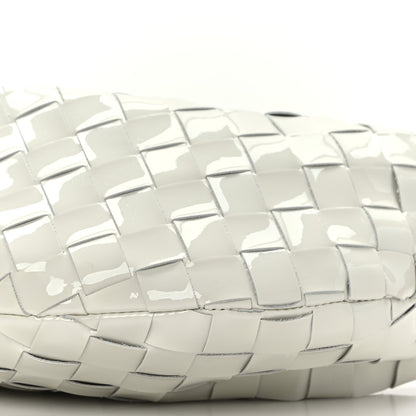 Bottega Veneta Patent Nappa Intrecciato Mini Jodie White 8 of 8