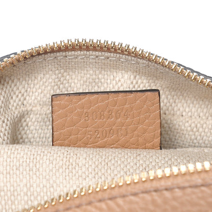Gucci Pebbled Calfskin Small Soho Disco Bag Rose Beige 7 of 7