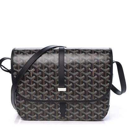 Goyard Goyardine Belvedere II MM Messenger Bag Black 1 of 12