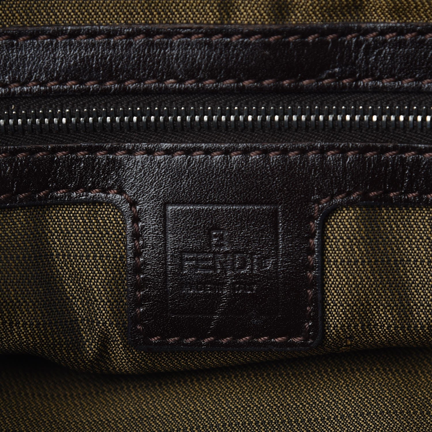 Fendi Zucca Mama Baguette Tobacco 6 of 8