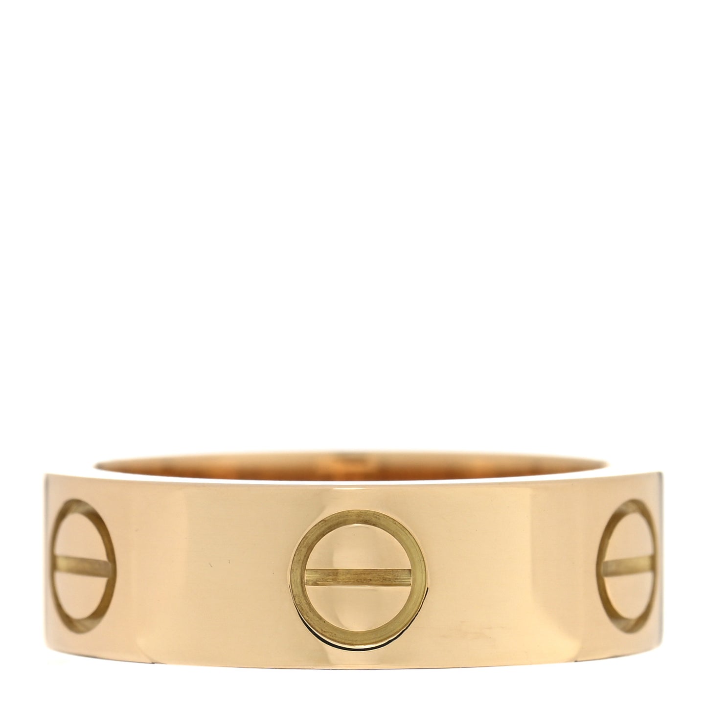 18K Yellow Gold 5.5mm LOVE Ring 50 5.25