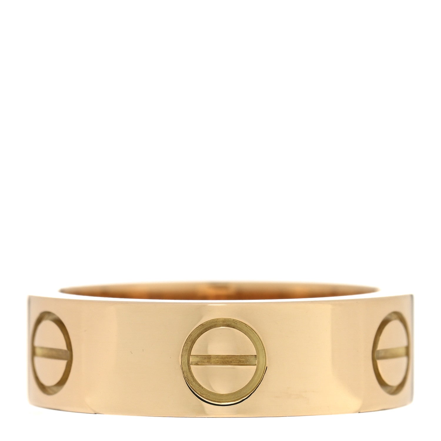 Cartier 18K Yellow Gold 5.5mm LOVE Ring 50 5.25 1 of 5