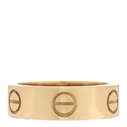 Cartier 18K Yellow Gold 5.5mm LOVE Ring 50 5.25 1 of 5