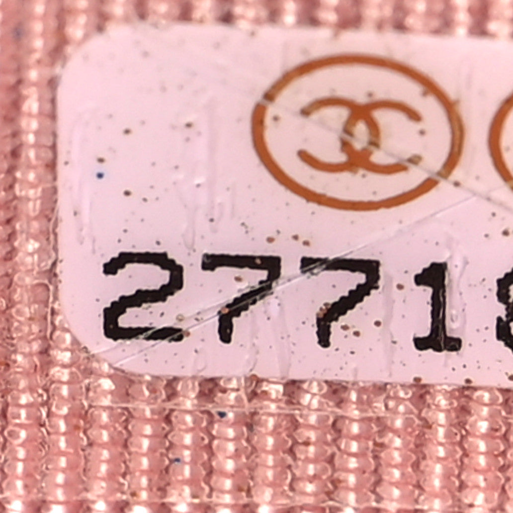 Chanel Iridescent Caviar Quilted Medium Zip Around Wallet Pink 7 of 9