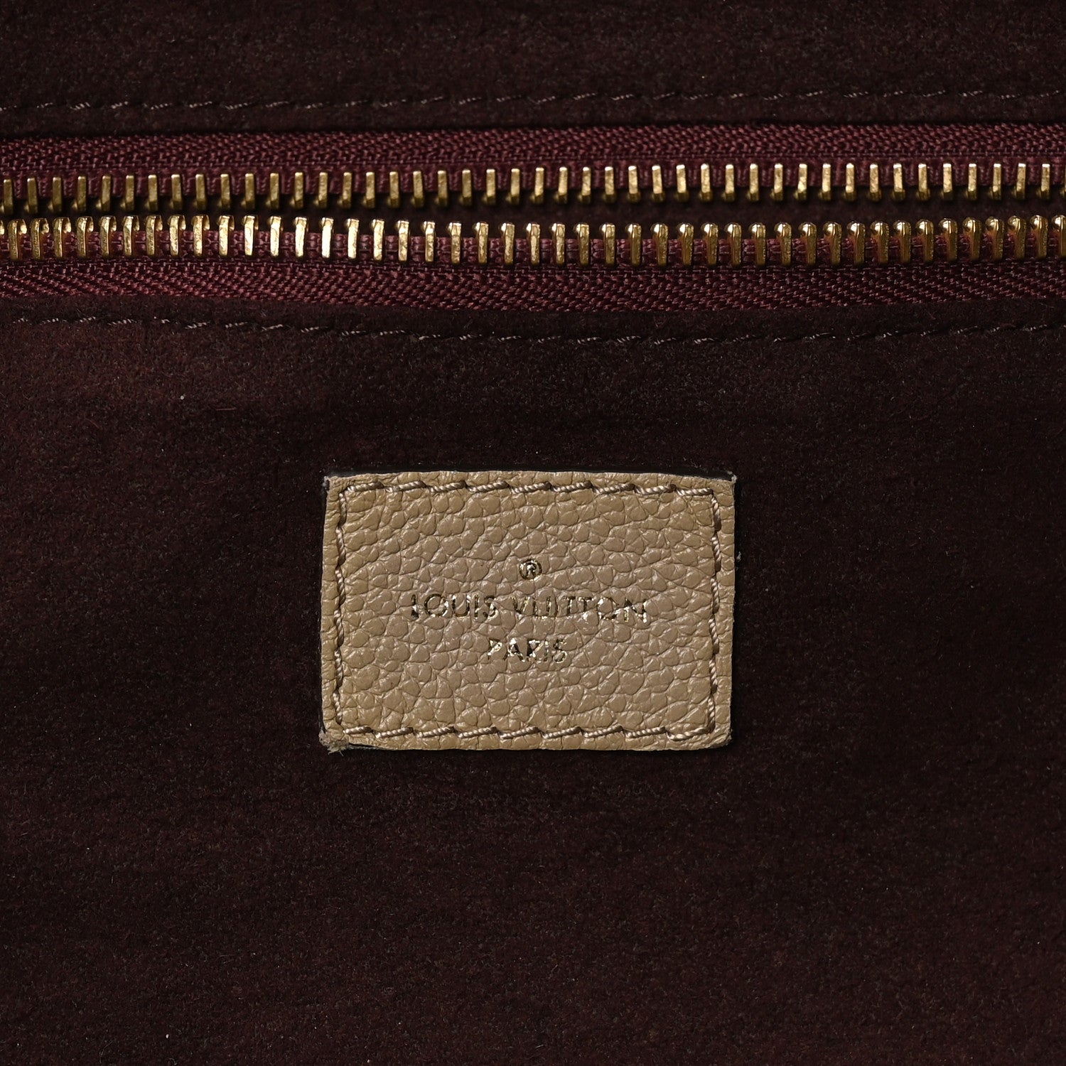 Louis Vuitton Empreinte Monogram Giant Neverfull MM Tourterelle 7 of 16