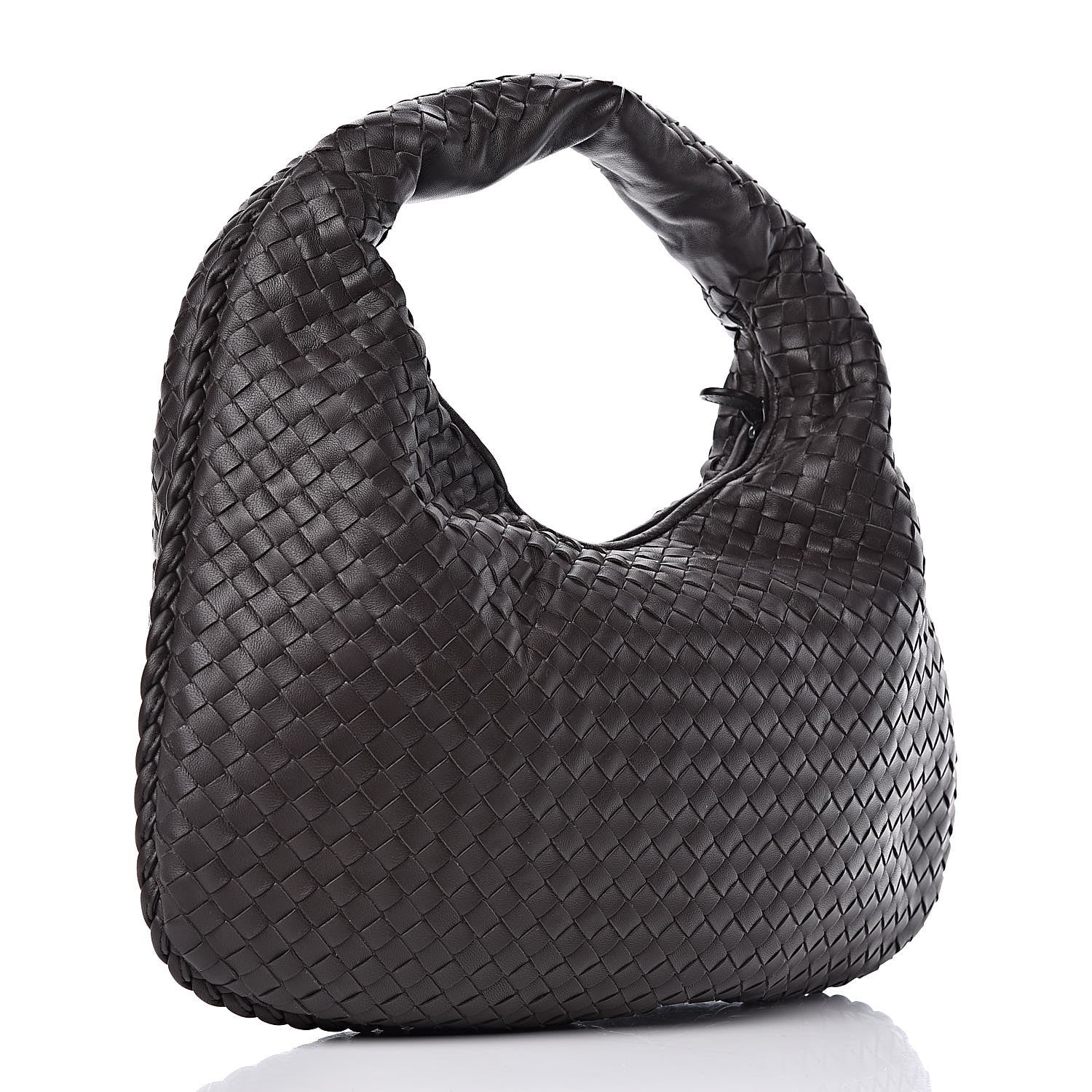 Bottega Veneta Nappa Intrecciato Medium Veneta Hobo Ebano 3 of 10