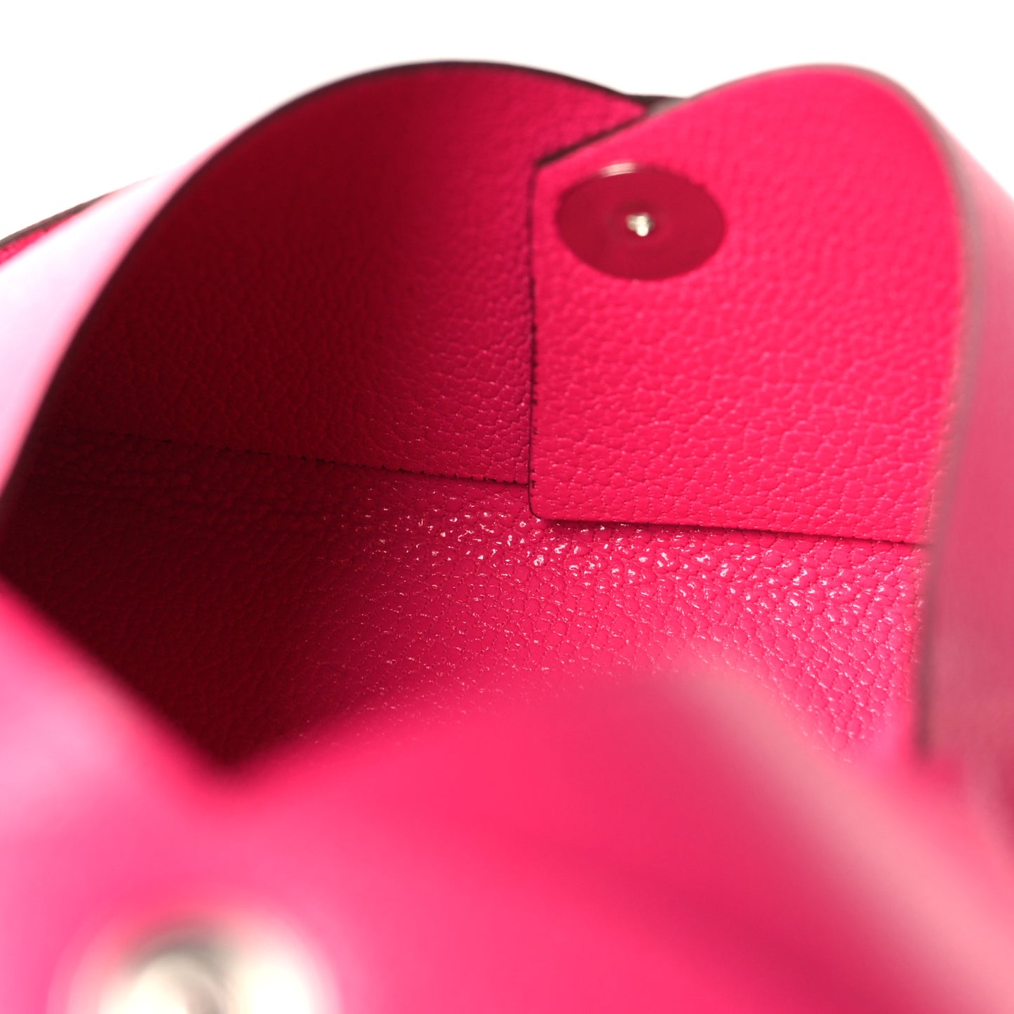 Chevre Chamkila Calvi Card Case Rose Pop
