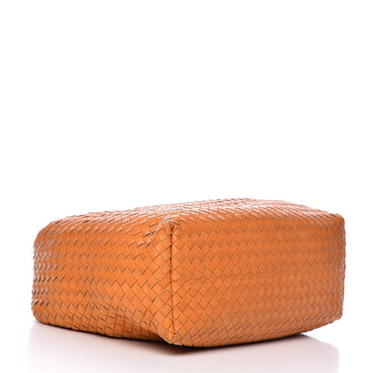 Bottega Veneta Nappa Intrecciato Pyramid Hobo Saffron 4 of 13